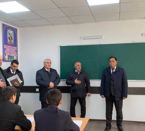 Шиносоӣ аз фаъолияти муассисаҳои таълимӣ, соҳаи тандурустӣ ва корҳои ободонию созандагӣ дар ноҳияи Тоҷикобод image 5